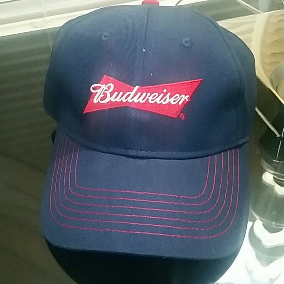 HOST PIC 🍺 Budwaser  Beer Logo Baseball Cap - Picture 1 of 3